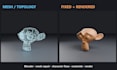 fix, clean up and render your blender 3d model or character