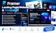 design framer landing page, framer website and redesign