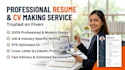write professional ats resume and CV