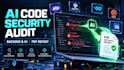perform ai security audit of backend UI code with PDF report
