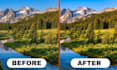 upscale enhance and convert low resolution image to 4k hd