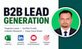 do data entry, web research and lead generation