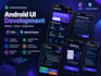 create modern native android UI screens with jetpack compose
