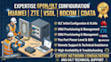 configure huawei zte vsol bdcom cdata olt and onu