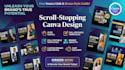 design professional social media posts in canva
