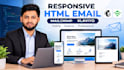 design HTML emails for mailchimp and klaviyo