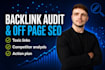 do a backlink audit and off page SEO strategy