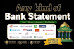 reconcile bank statement PDF to editable format