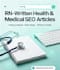 write SEO health articles and nursing content