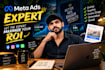 create and manage high conversion meta ads campaign
