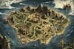 illustration fantasy map illustration