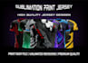 do jersey design and sublimation printing custom and 3d mockup