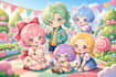 make cute custom anime chibi illustrations