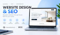 design, redesign develop squarespace wix website do onpage SEO rebuild website