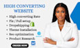 setup, redesign big cartel, ecwid, opencart big commerce shopify