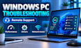 troubleshoot and fix your windows PC remotely