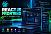 develop a modern responsive react js frontend website