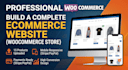 build a complete woo commerce website and high converting ecommerce store