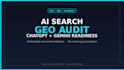 do a GEO audit for chatgpt and ai search