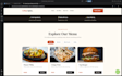 build a responsive website in HTML CSS javascript and python