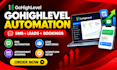 set up gohighlevel SMS follow up lead automation and appointment booking