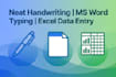 do neat handwriting and ms word typing work