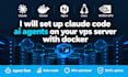 set up claude code ai agents on your vps with docker