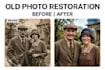 restore old photos professionally and enhance image quality