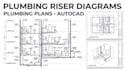 draw plumbing plans, riser diagrams and isometric drawings in autocad