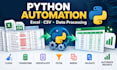 automate excel CSV and data processing tasks with python
