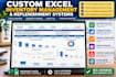build an excel inventory management and replenishment system