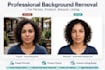 remove background from 20 images in 2 hours