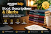 write a compelling book blurb amazon KDP book description