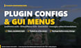 configure your minecraft plugins, luckperms ranks and deluxemenus guis