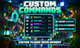 code custom minecraft plugins for spigot, paper or bukkit servers