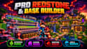 build efficient minecraft redstone farms and custom survival bases