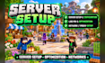 setup, configure and optimize your minecraft server with plugins