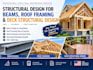 design structural beams, roof framing and deck structural plans