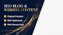 write SEO blog posts and website content