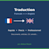 translate your documents from french to english