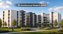 create a detailed 3d architectural model of your building in rhino