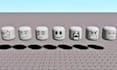 create custom roblox ugc faces anime dynamic heads and aesthetic expressions