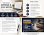 do content writing and document formatting