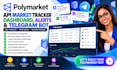 build polymarket API market tracker dashboard alerts and telegram bot