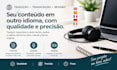 traduzir, transcrever e revisar seus textos