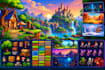 create 2d game background, environment, tilesets, game assets