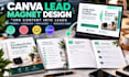 design canva lead magnet PDF freebie for coaches