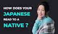 review and proofread your japanese as a native reader