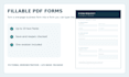 turn your simple business form into a fillable PDF