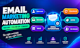 setup email marketing campaigns, automation and lead nurturing